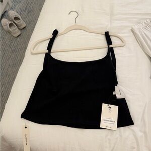 Reformation Black Tank Top